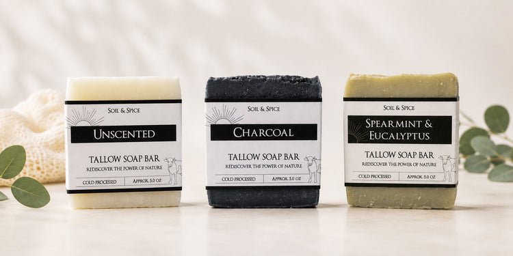 Fresh & Clean Tallow Soap Bars