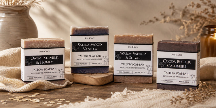 Warm & Cozy Tallow Soap Bars